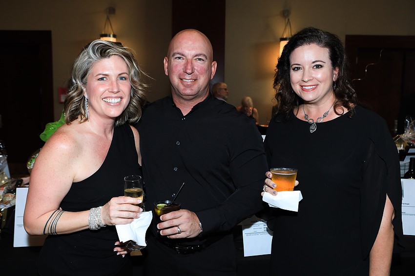 Tristan and Tim Luke with Tracee Smith