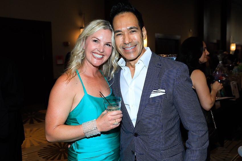 Liz Kramer and Leo Cardona