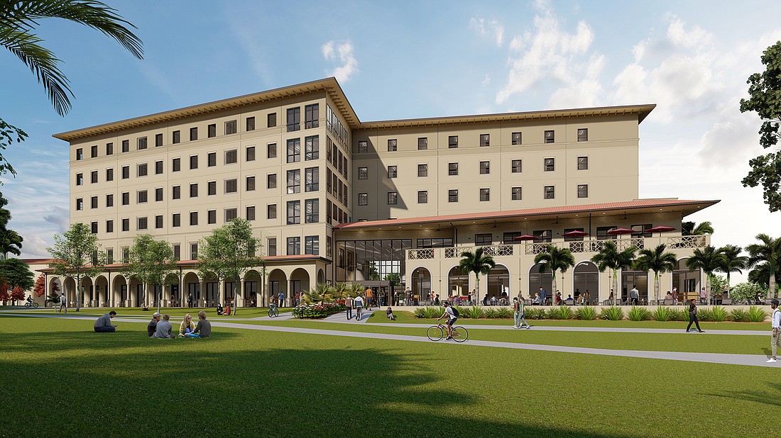 The University of South Florida Sarasota-Manatee campus is building a new 100,000-square-foot student center.