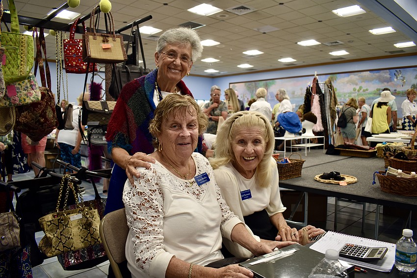 Elaine Buckley, Maria Sangiorgio and Gail Buermann