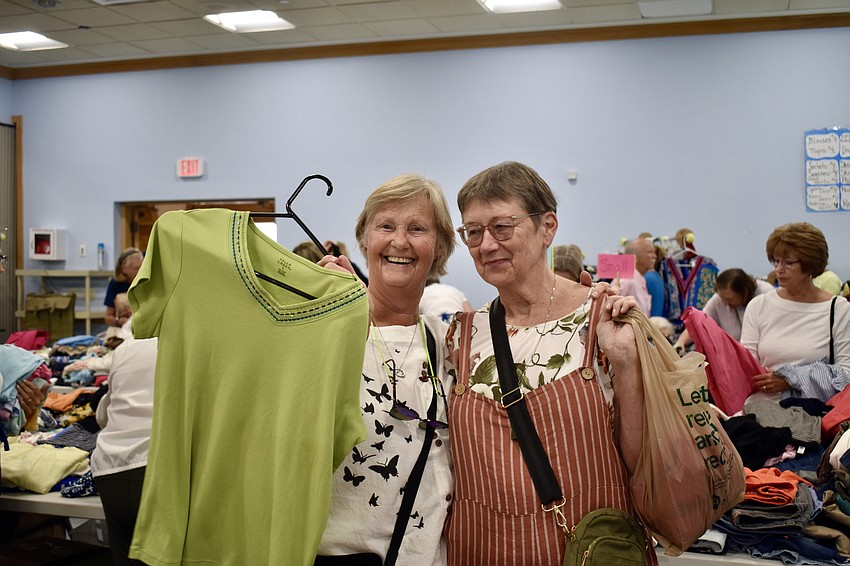 Linda Diorio and Lisbeth Strom