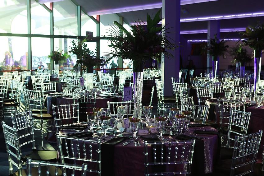 Guests had dinner following the concert.