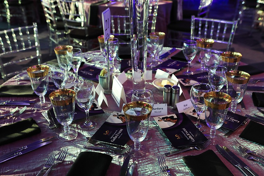 Guests had dinner following the concert.