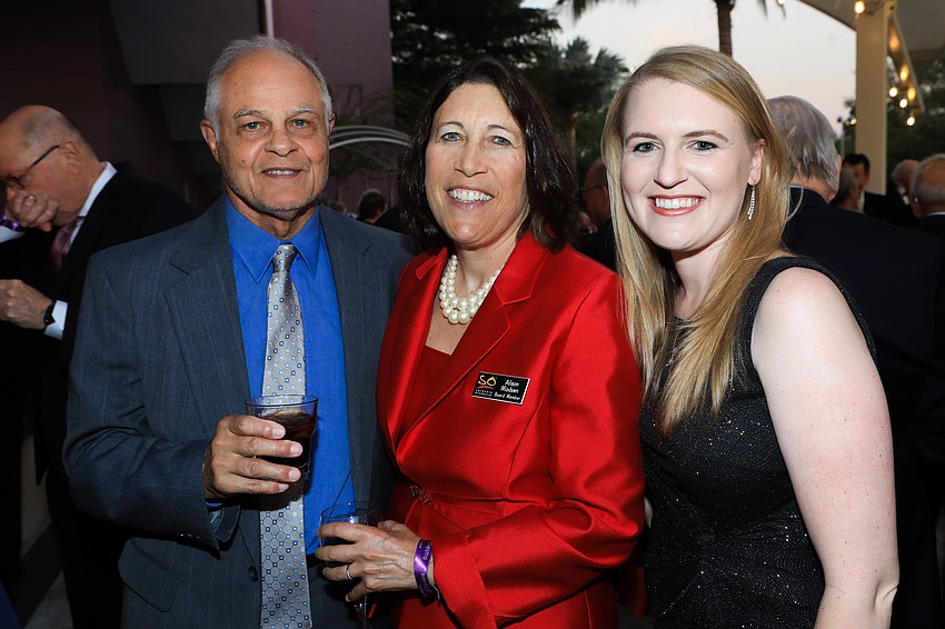 Howard and Alison Madsen with Nicole Eibe