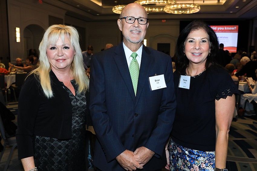 Carla Cummings, Brian Hall and Renee Brady