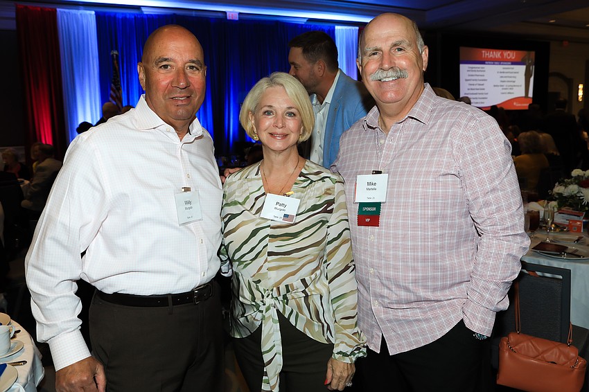 Willy and Patty Murgolo with Mike Martella