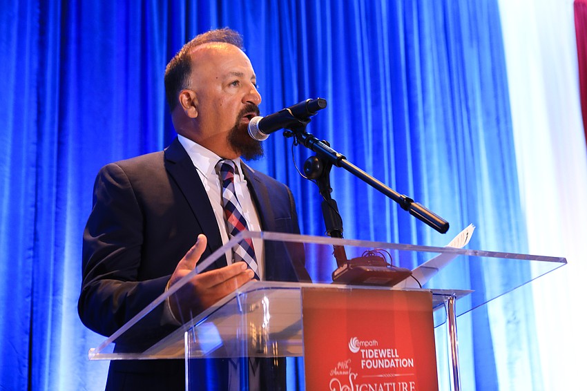 Maverick Johnson emceed the event.