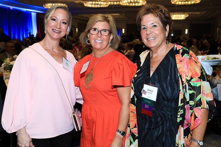 Gabi Hendricks, Carol Lackey and Cheryl Gibbons