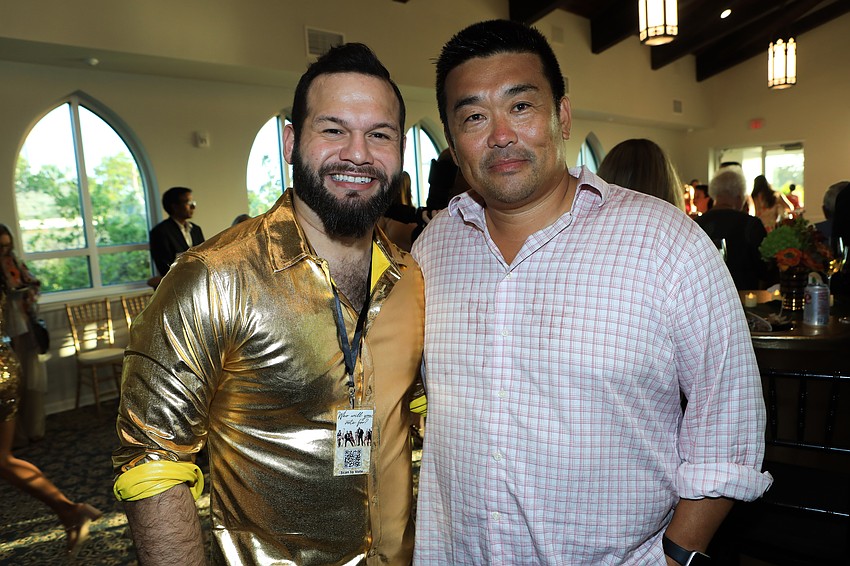 Commissioner Erik Arroyo with Bill Kwon