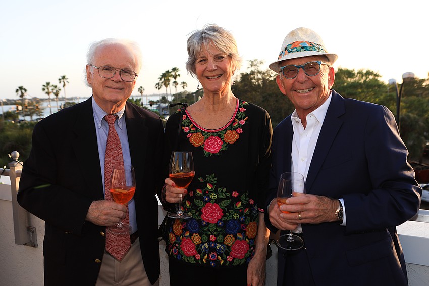 David and Susan Feltus with Ike Koziol