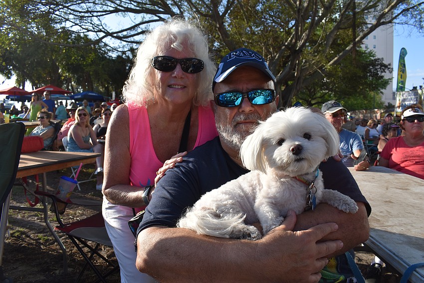 Lynne Galipeau, Gary Didonna and Dexter are serious Blues lovers.