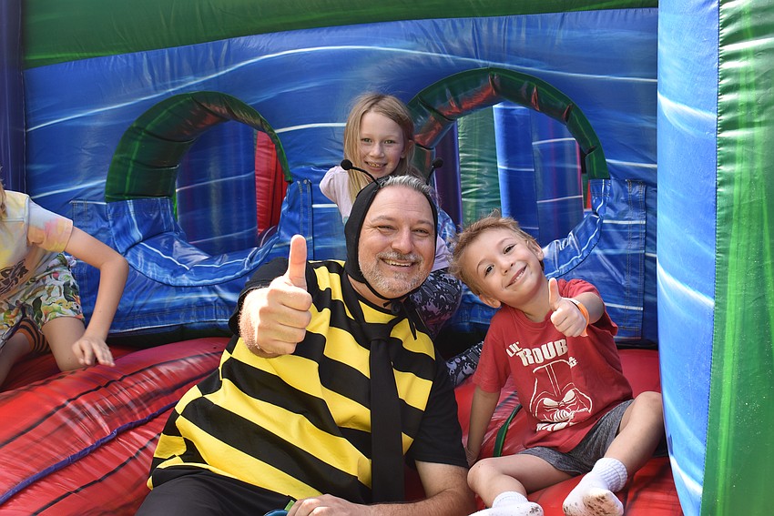 Rab'Bee' Shefrin with Savannah Hart and Jacob Shefrin