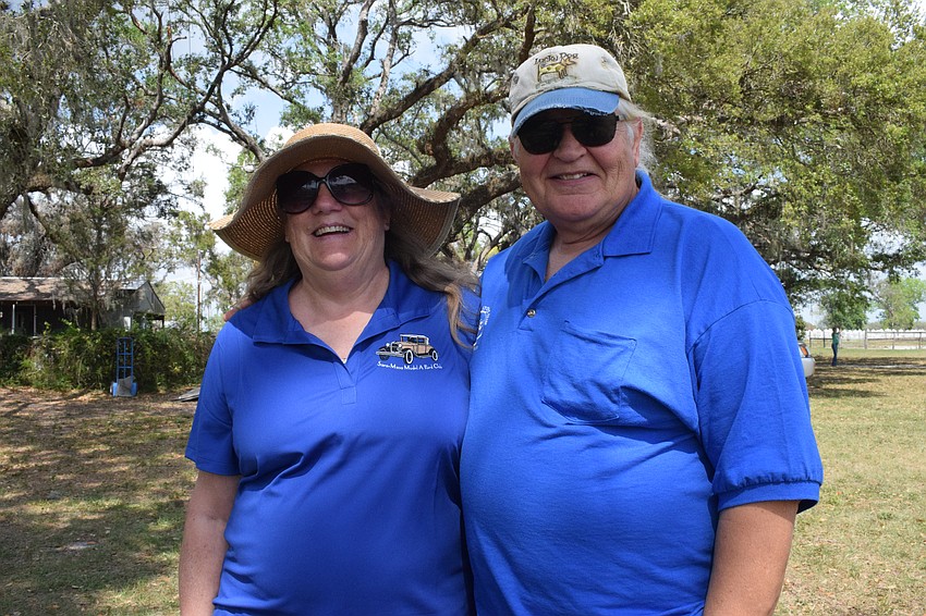 Venice's Kathy Molnar and Jeff Molnar attend a Herrmann's Royal Lipizzan Stallions performance for the first time. 