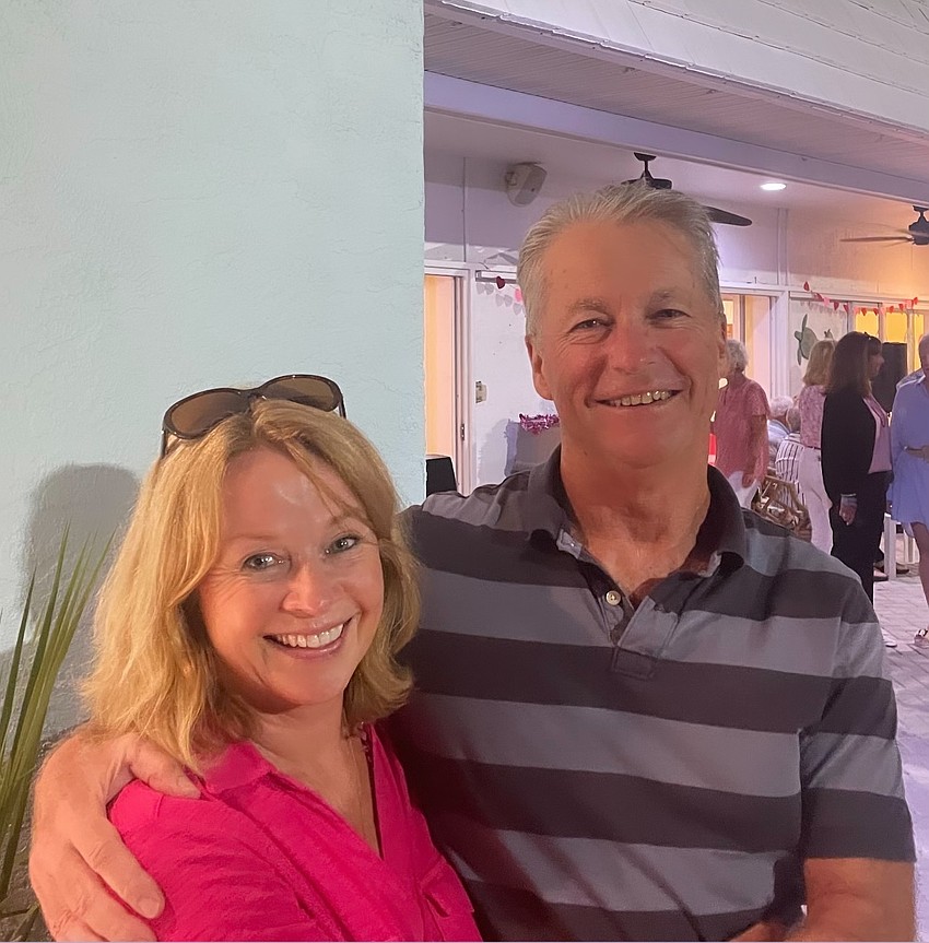 Chairmen of the Spanish Main Appreciation Celebration Melissa and Dr Edward Nelson