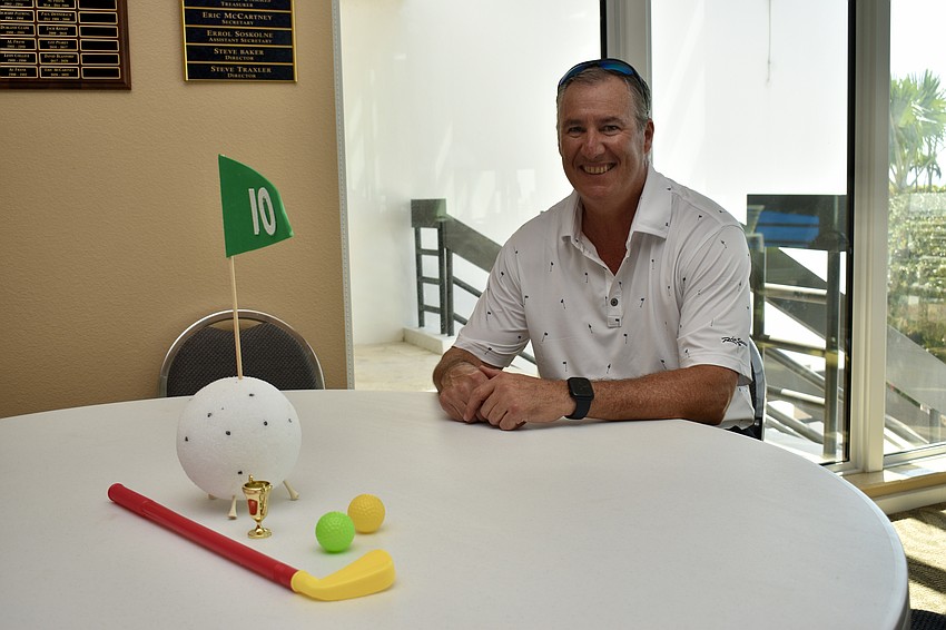 Ray Schwemmer is first off the course.