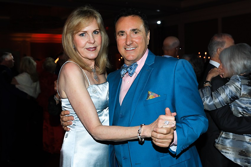 Co-chairwoman Kathleen France and Rick Kerby