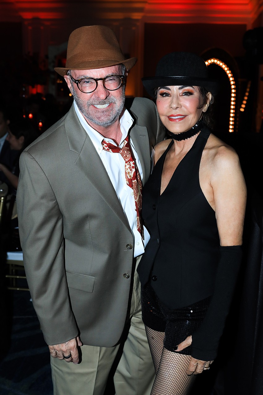 Dr. Kirk Voelker and co-chairwoman Chris Voelker