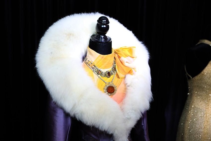 Several costumes, accessories and props from past Asolo productions were on display.