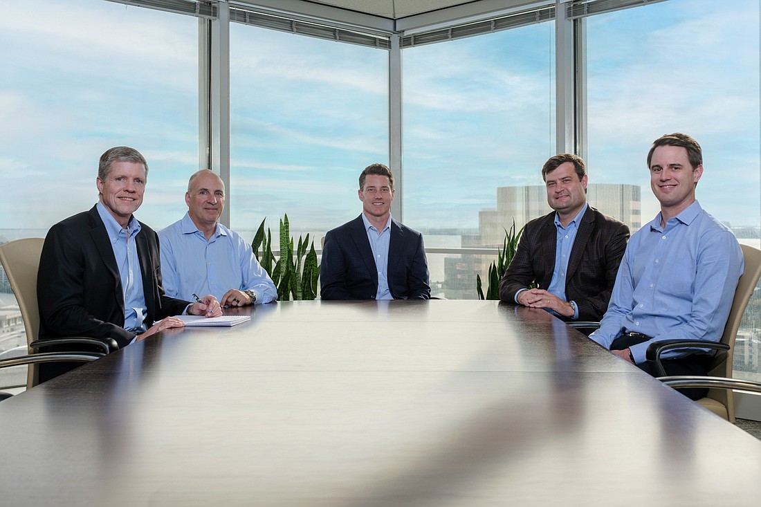 Drew Graham, Paul Johan, Matt Rice, Robert Faber and Sean Barkman have lead Ballast Point Ventures.
