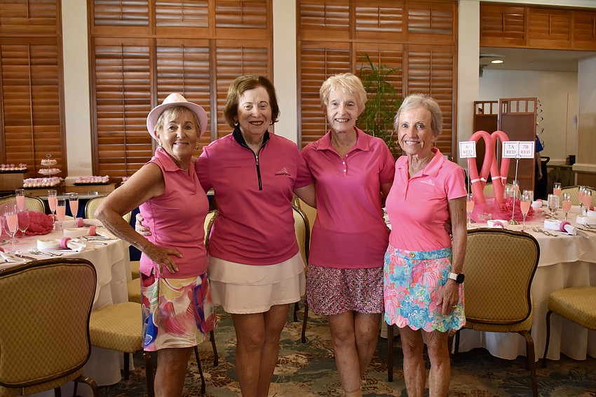 Bunny Skirboll, Hannah Weinberg, Anita Cohen and Gwen Watson