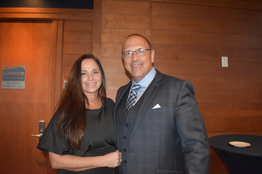 Kelly Troche and Chief of Police Rex Troche.