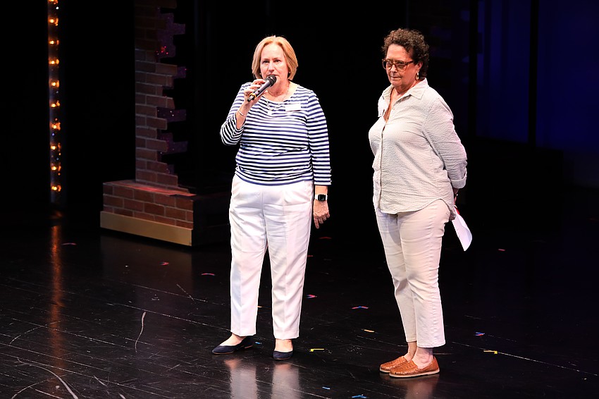 Executive Director Julie Leach and Debra Flynt-Garrett