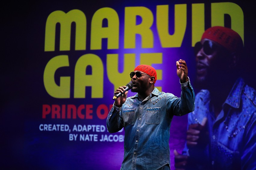 Sheldon Rhoden with “Marvin Gaye: Prince of Soul