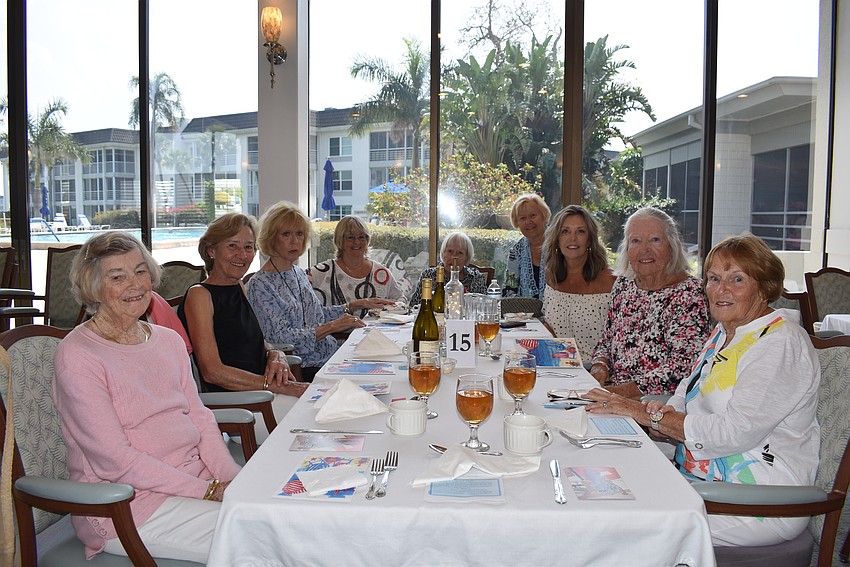 Rosie Stieber, Mimi McMillan, Nancy McNeil, Christina Filkins, Alice Jorgensen, Carol Fischbein, Alice Tanchel, Sue Troup and Sheila Cyr