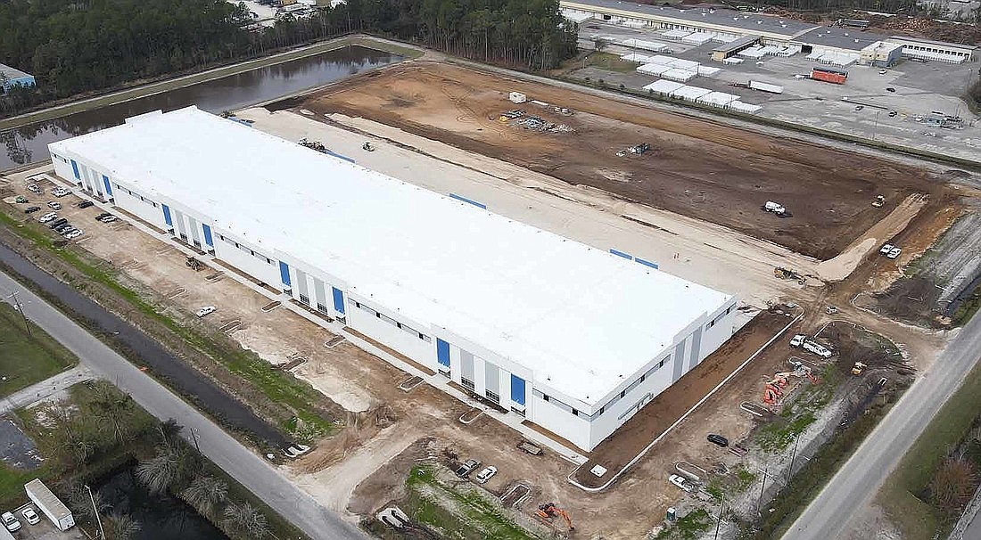 New Jersey-based Metropolitan Warehouse & Delivery is building-out as the first tenant in the second building of Lane Industrial Park at 2280 Lane Ave. N. in Northwest Jacksonville.