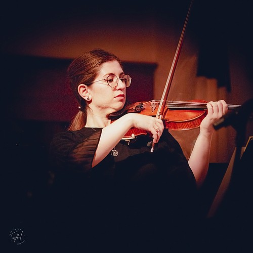 Christina Adams will play "Hasidic Scene for Violin and Strings" at the Chamber Orchestra of Sarasota's March 23 performance.
