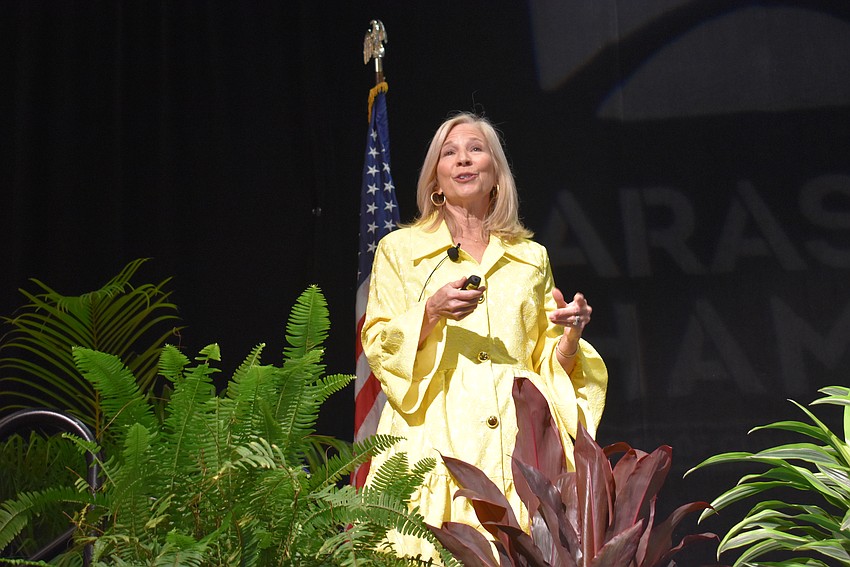Guest speaker Angie's Boom Chick Pop Co-founder Angie Bastian speaks about her entrepreneurship journey.
