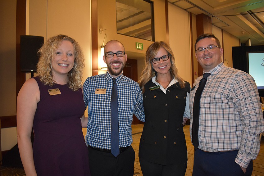 Brittney Camont, Craig McGonigal, Kristi Hoskinson and Zach Henkal