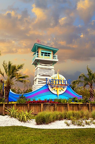 Minto, the builder of Latitude Margaritaville Daytona Beach, also ranked fifth for the greatest gain in closings for the same time period in the magazine’s Top 10 Private Home Builders in the U.S. list. Photo courtesy of Rob Harris
