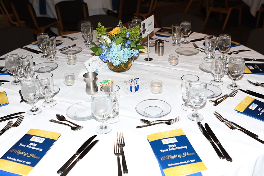 Hundreds attended the event at Michael's On East.