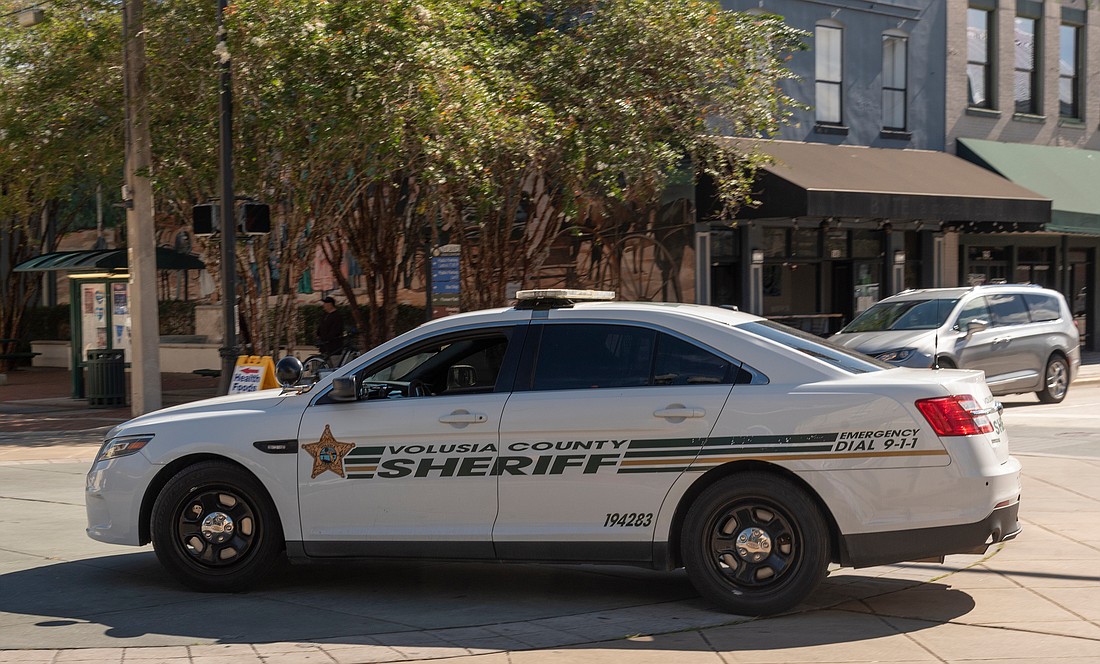 A Volusia County Sheriff's Office patrol vehicle. Photo courtesy of Adobe Stock/petert2