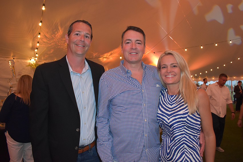 Trevor Markhan, Willis Macgill and Maria Flynn