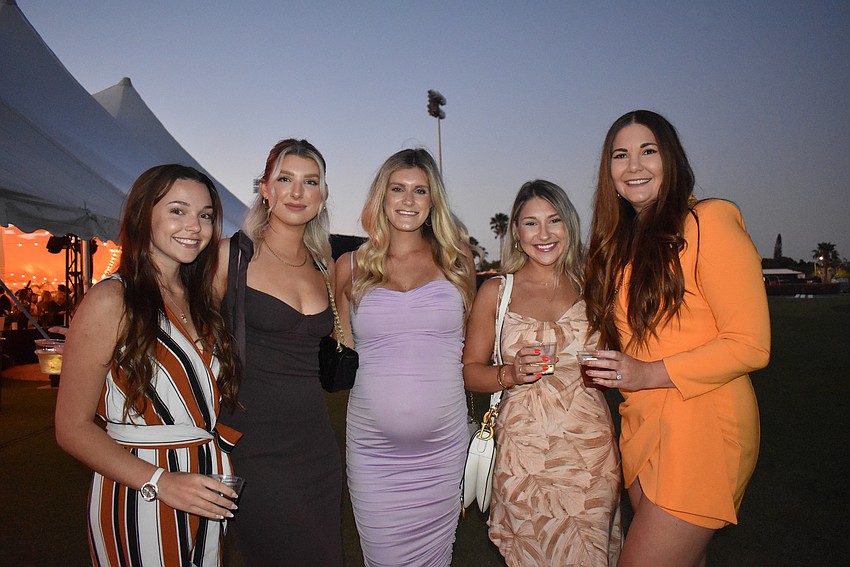 Cayleigh Mecleod, Mollie Bradish, Jackie Akin, Taylor Mountcastle and Liz Voth.