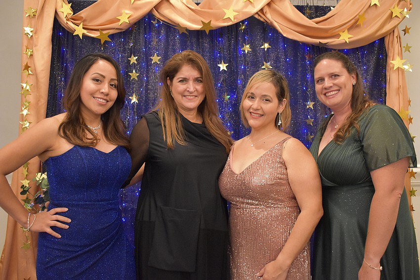 Iliana Garcia, Dreamers Academy Founder Geri Chaffee, Yetzenia Pagan ad Allysa James.