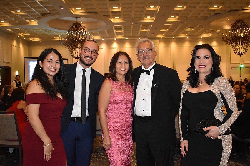 Dreamers Academy Board Members Liz Mena, Andres Bonett, Pia Alvia, Humberto Alvia and Aylette Figueredo.
