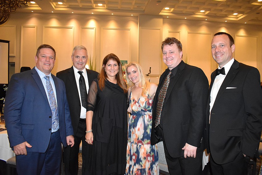 Pat Alcorn, Brian Wolfe, Dreamers Academy Founder Geri Chaffee, Wendy Williams, Tom Chaffee, Brian Williams.