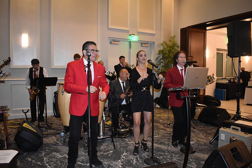 Voces Libres Latin Band plays merengue music.