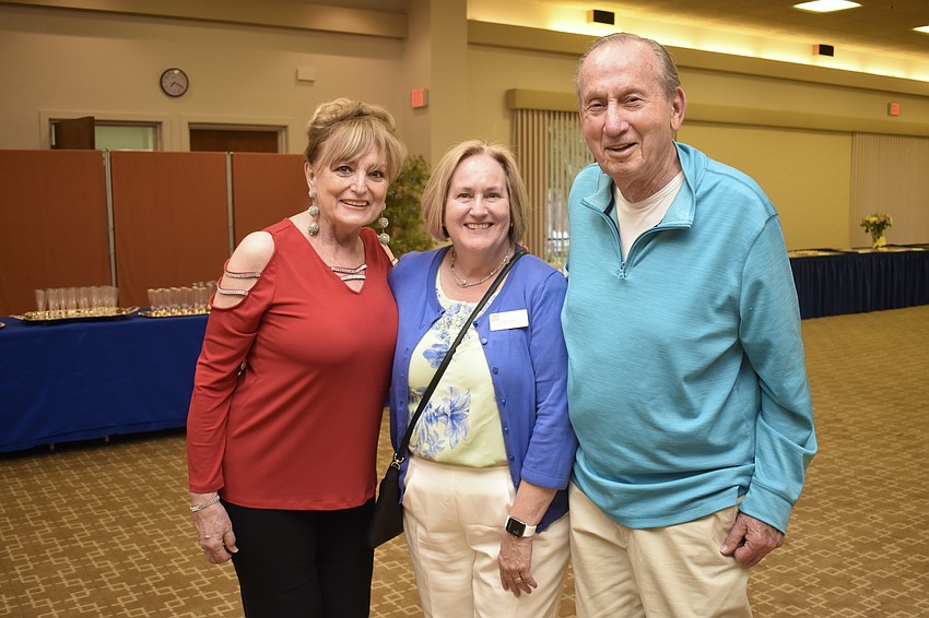 Susan Goldfarb, Julie Leach and Sy Goldblatt