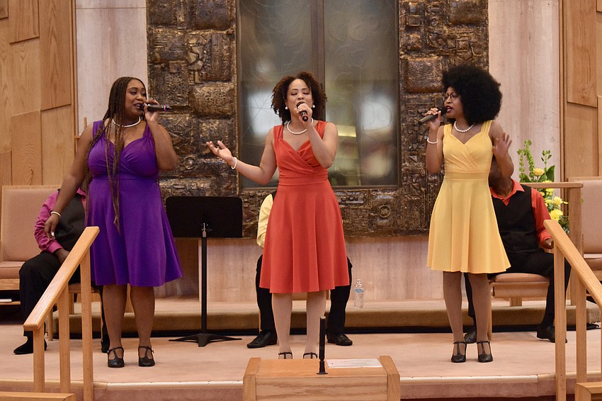 Ariel Bloom, Delores McKenzie and Maicy Powell