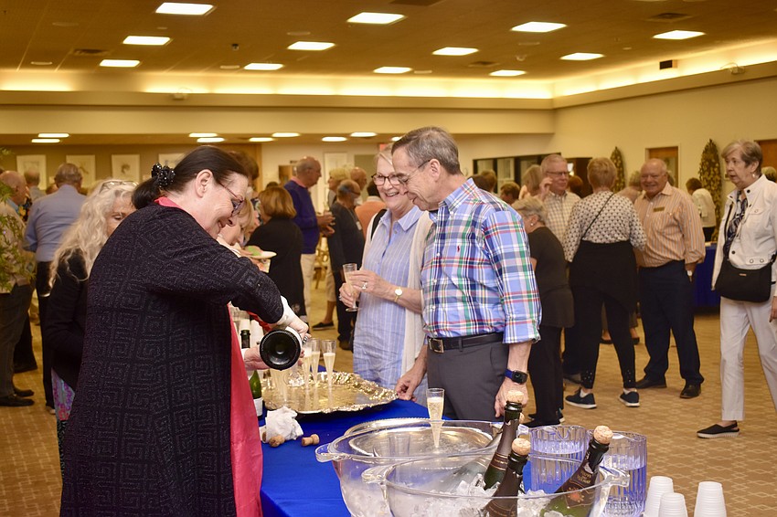 A champagne reception follows the performace.