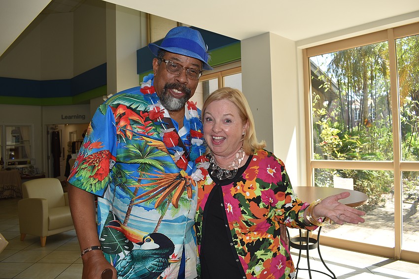 Fred Binion and Senior Friendship Centers CEO Erin McLeod