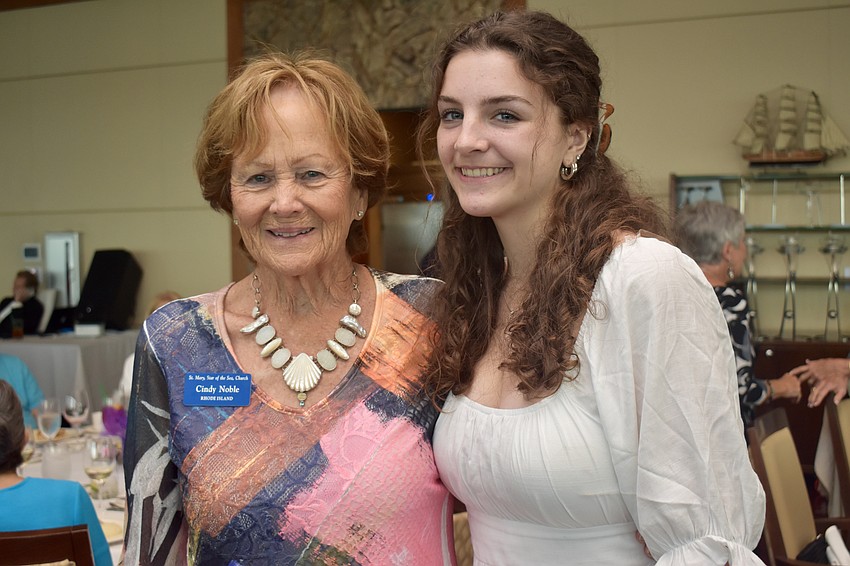 Cindy Noble's guest is her granddaughter, Sydney Adams.