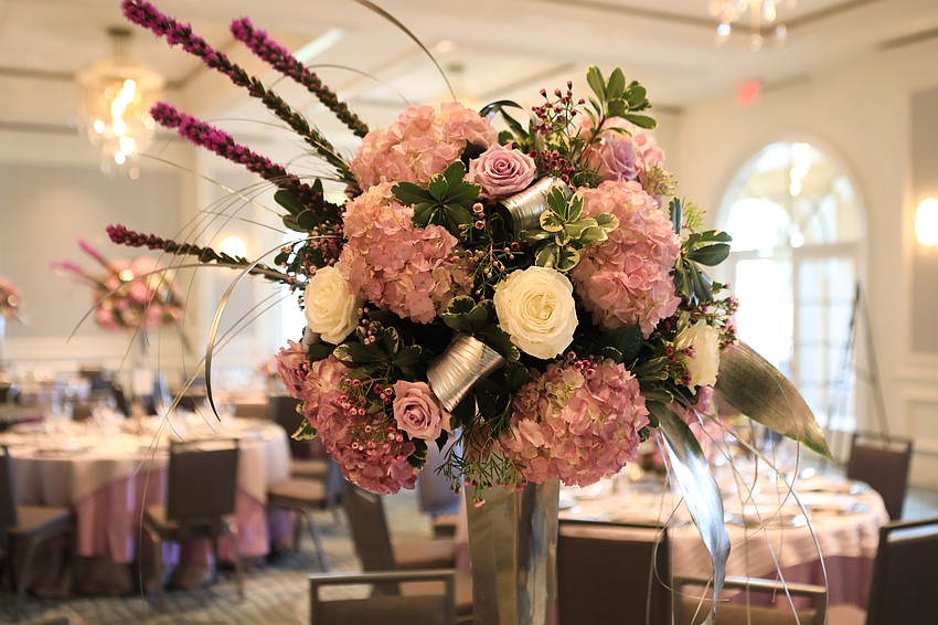The dinner was held at the Ritz-Carlton's C'a d'Zan Room.