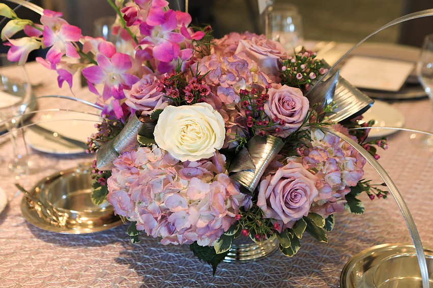 The event was held at the Ritz-Carlton's C'a d'Zan Room.