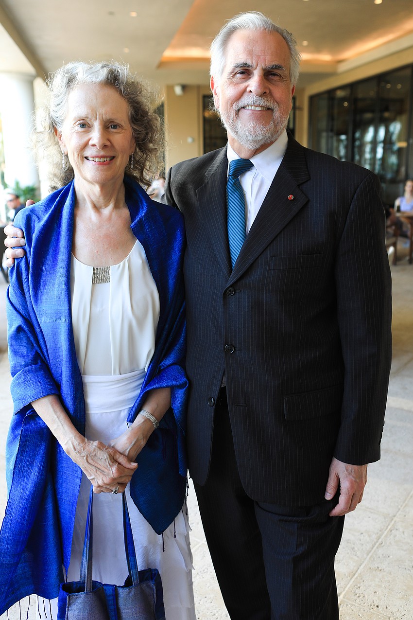 Stephanie Sundine and Artistic Director Victor DeRenzi