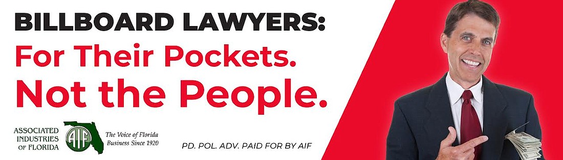 AIF launches ad campaign to push for tort reform.